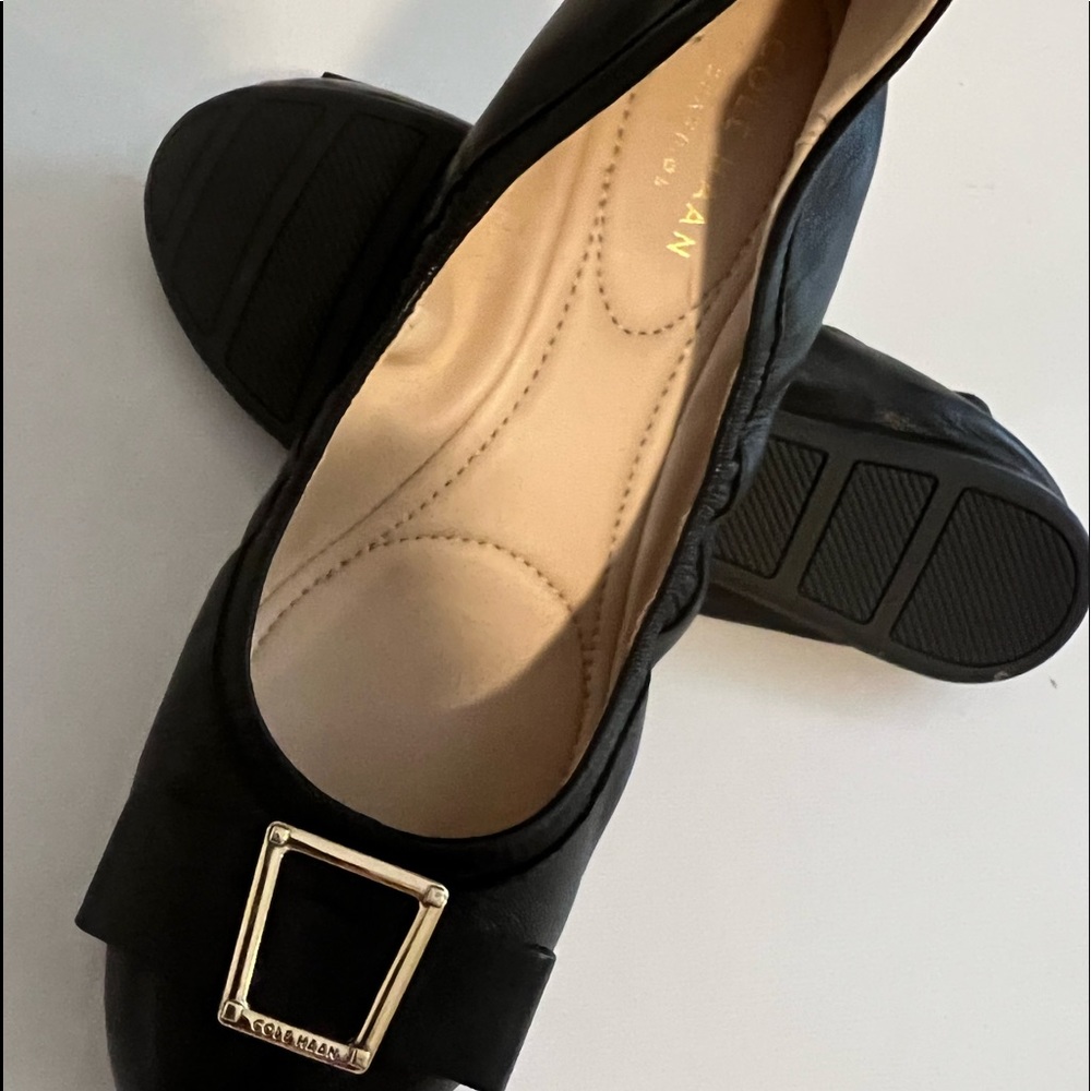 Beautiful black slippers